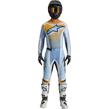 Alpinestars 2027 Techstar Maven Dust Blue/Tangerine/Black Gear Combo