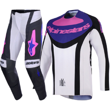 Alpinestars 2026 Techstar Knif Black/Grey/Purple Gear Set