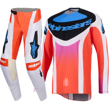 Alpinestars 2026 Techstar Knif Light Grey/Flo Orange/Black Gear Set