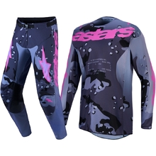 Alpinestars 2027 Racer Lone Grey Camo/Purple Gear Set