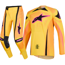 Alpinestars 2026 Techstar Nomur Orange/Yellow/Pink Gear Set