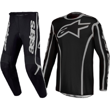 Alpinestars 2027 Fluid Apex V2 Black/Silver Gear Set