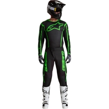 Alpinestars 2027 Fluid Apex V2 Black/Flo Green Gear Combo