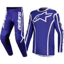 Alpinestars 2027 Fluid Apex V2 Deep Blue/White Gear Set