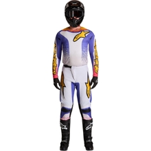 Alpinestars 2027 Fluid Drag Lilac/Blue/Iris Gold Gear Combo