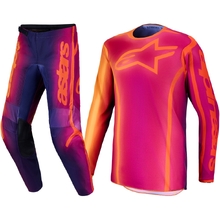 Alpinestars 2027 Fluid Kepler Dark Purple/Orange Gear Set