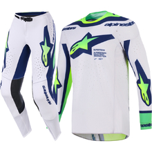 Alpinestars 2026 Supertech Vista Light Grey/Flo Yellow/Blue Gear Set