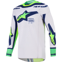 Alpinestars 2026 Supertech Vista Light Grey/Flo Yellow/Blue Jersey