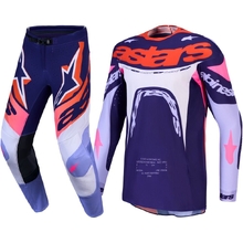 Alpinestars 2027 Supertech Dyna Violet/Deep Purple/Flo Pink Kids Gear Set