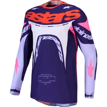 Alpinestars 2027 Supertech Dyna Violet/Deep Purple/Flo Pink Kids Jersey
