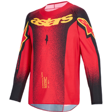Alpinestars 2026 Supertech Scenz Red/Black/Yellow Kids Jersey