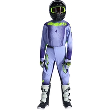 Alpinestars 2026 Supertech Scenz Purple/Flo Yellow Kids Gear Combo