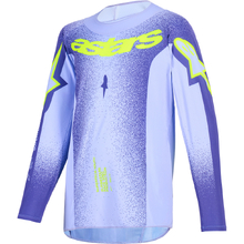 Alpinestars 2026 Supertech Scenz Purple/Flo Yellow Kids Jersey