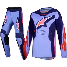 Alpinestars 2027 Fluid Hunt Violet/Deep Purple/Flo Pink Kids Gear Set
