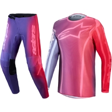 Alpinestars 2027 Fluid Kepler Purple/Rouge Red Womens Gear Set