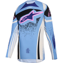 Alpinestars 2026 Techstar Nomur Light Blue/Off White/Black Womens Jersey