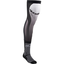 Alpinestars Black/White Knee Brace Socks