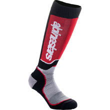 Alpinestars MX Plus Black/Grey/Red Kids Socks