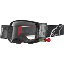 Alpinestars Supertech Firma Black/Silver Clear Roll-Off Goggles