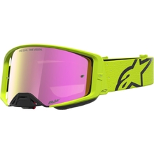 Alpinestars Supertech Vesta Fluro Yellow/Black Red Mirror Goggles