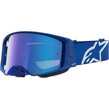 Alpinestars Supertech Vesta Blithe Blue/White Blue Mirror Goggles