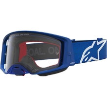 Alpinestars Supertech Vesta Blithe Blue/White Clear Goggles