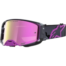 Alpinestars Supertech LE Loanne Camo Purple Pink Mirror Goggles