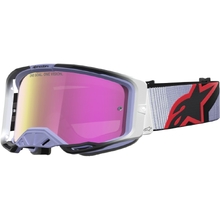 Alpinestars Vision 8 Maven Lavender/Black Pink Mirror Goggles