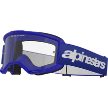 Alpinestars Vision 3 Wordmark Blue Clear Goggles