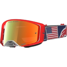 Alpinestars Supertech LE Fiftyfold Blue/Red/White Red Mirror Goggles