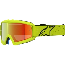 Alpinestars Vision Vesta Fluro Yellow/Black Red Mirror Kids Goggles