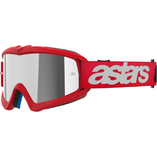 Alpinestars Vision Blaze Red Silver Mirror Kids Goggles