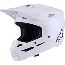 Alpinestars 2027 S-M3 Solid White Gloss Helmet