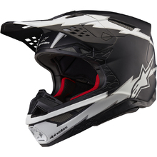 Alpinestars 2027 S-M10 Ampress Matte Black/White Helmet