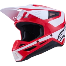 Alpinestars 2027 S-M3 Heat Red/White/Black Helmet