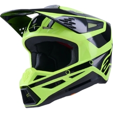 Alpinestars 2027 S-M3 Heat Fluro Yellow/Black Helmet