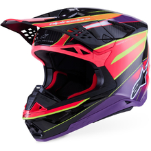 Alpinestars 2027 Supertech S-M10 Era Pink/Violet/Flo Yellow Helmet