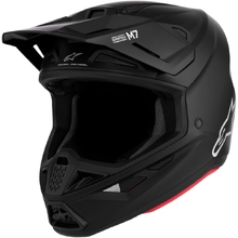 Alpinestars 2027 S-M7 Solid Matte Black Helmet