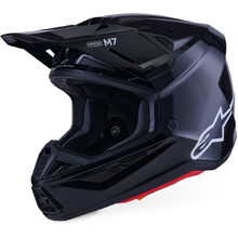Alpinestars 2027 S-M7 Solid Gloss Black Helmet