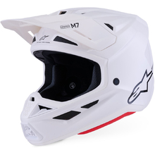Alpinestars 2027 S-M7 Solid Gloss White Helmet