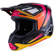 Alpinestars 2027 S-M7 Rise Black/Yellow/Pink Helmet