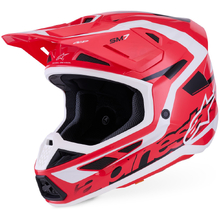 Alpinestars 2027 S-M7 Deed Red/Black/White Helmet