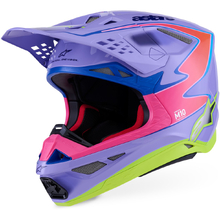 Alpinestars 2027 S-M10 Jett Lawrence Purple/Pink/Flo Yellow Helmet