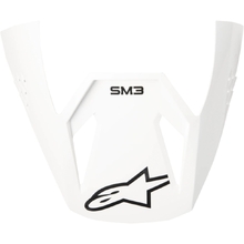 Alpinestars SM3 Solid Gloss White Replacement Visor