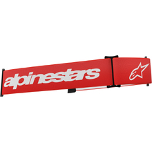 Alpinestars Supertech Red/White Goggle Replacement Strap
