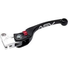 ASV F4 Series Honda CR/CRF Black Clutch Lever