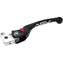 ASV F4 Series Kawasaki KX250/450F 19-26 Black Clutch Lever