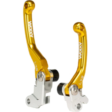 Axiom LX-3 Yamaha YZ85 02-14 / Suzuki RM85-250 04-25 Gold Flex Lever Set