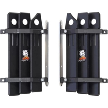 AXP Racing Ducati Desmo 450MX/450EDX 26-27 Black Fast Cleaning Radiator Guards