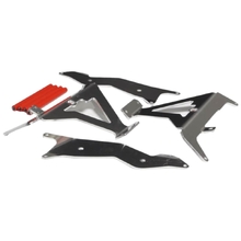 AXP Racing Honda CRF450R 25-26 Black Radiator Guards